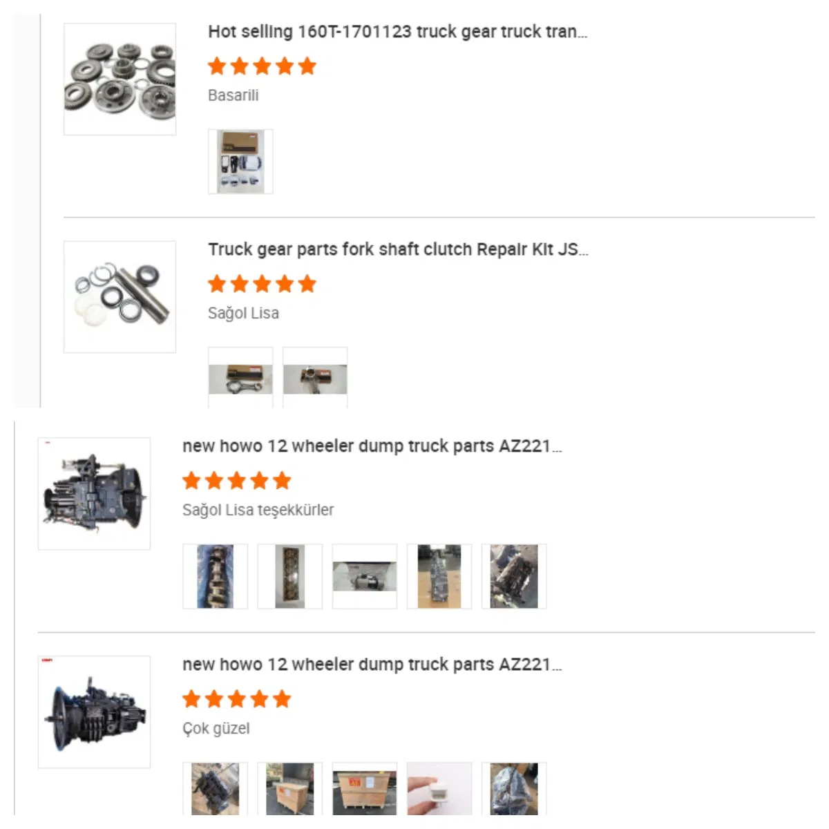 Hot Selling Shaanxi Automobile Truck Parts Apply for Shacman X3000 F3000 Engine Part Dz9X259160208 Clutch Release Bearing