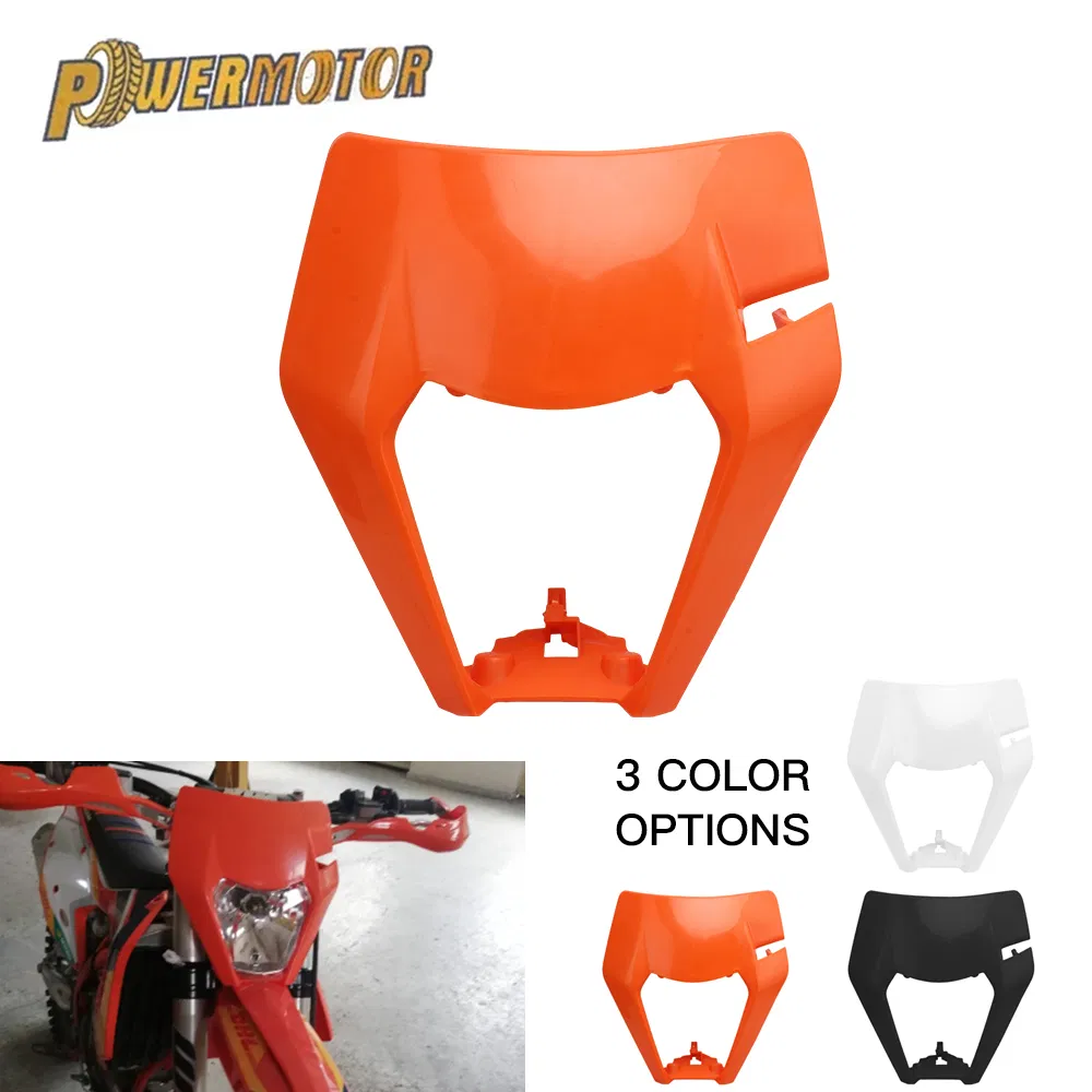 for Ktm Headlight Plate Exc 300 Accessories Enduro Motorcycle Mask Universal Dirt Bike Motocross Headlam
