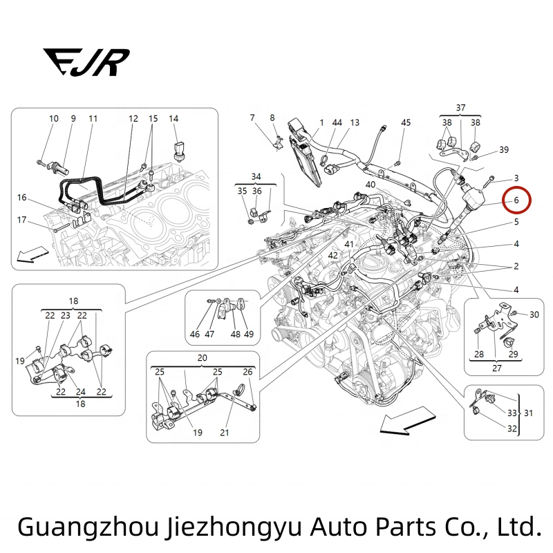 Катушка зажигания Maserati Ghibli, Levante, Quattroporte 3.0 V6