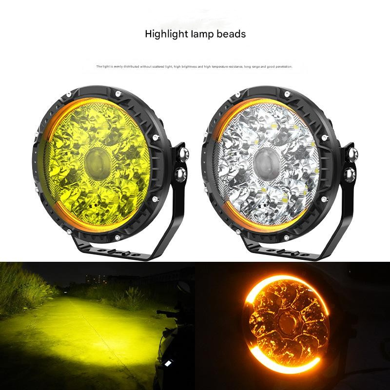 Extra-Road Vehicle Driving Laser Cannon Super LED High Beam Front Bumper Auxiliary Spotlight