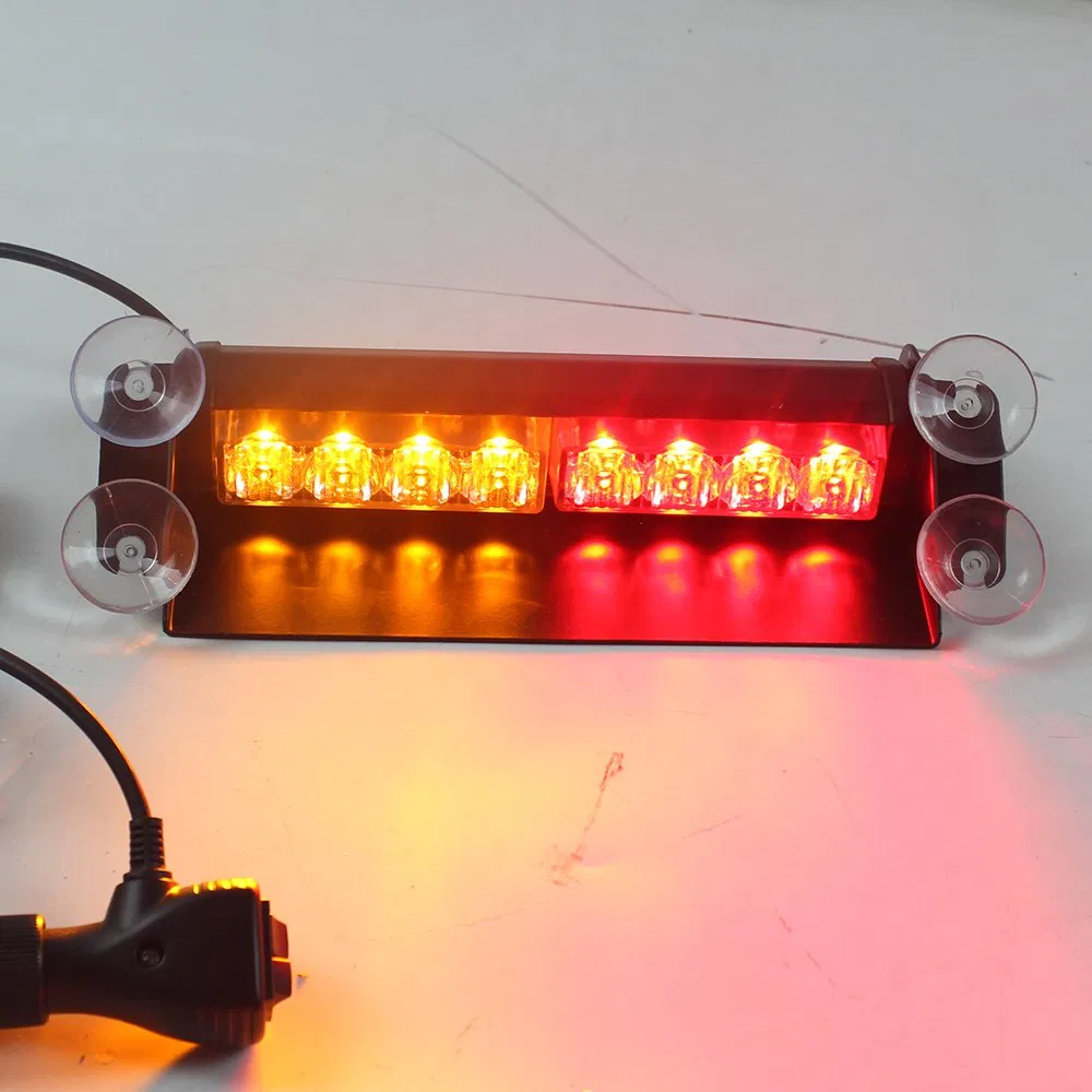 Светодиодный стробоскоп Amber Red 8 LED для авто