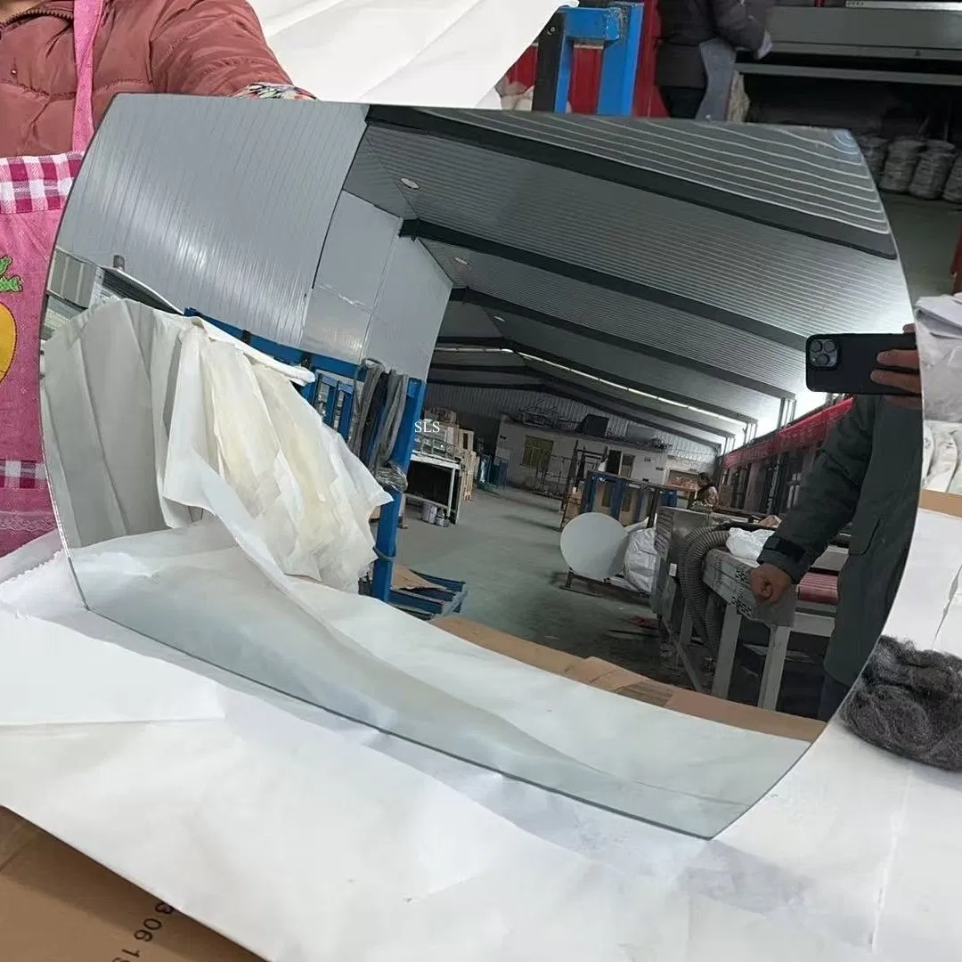 Car Rearview Mirror Auto Curved Mirror Motorcycle Bent Aluminum Mirror