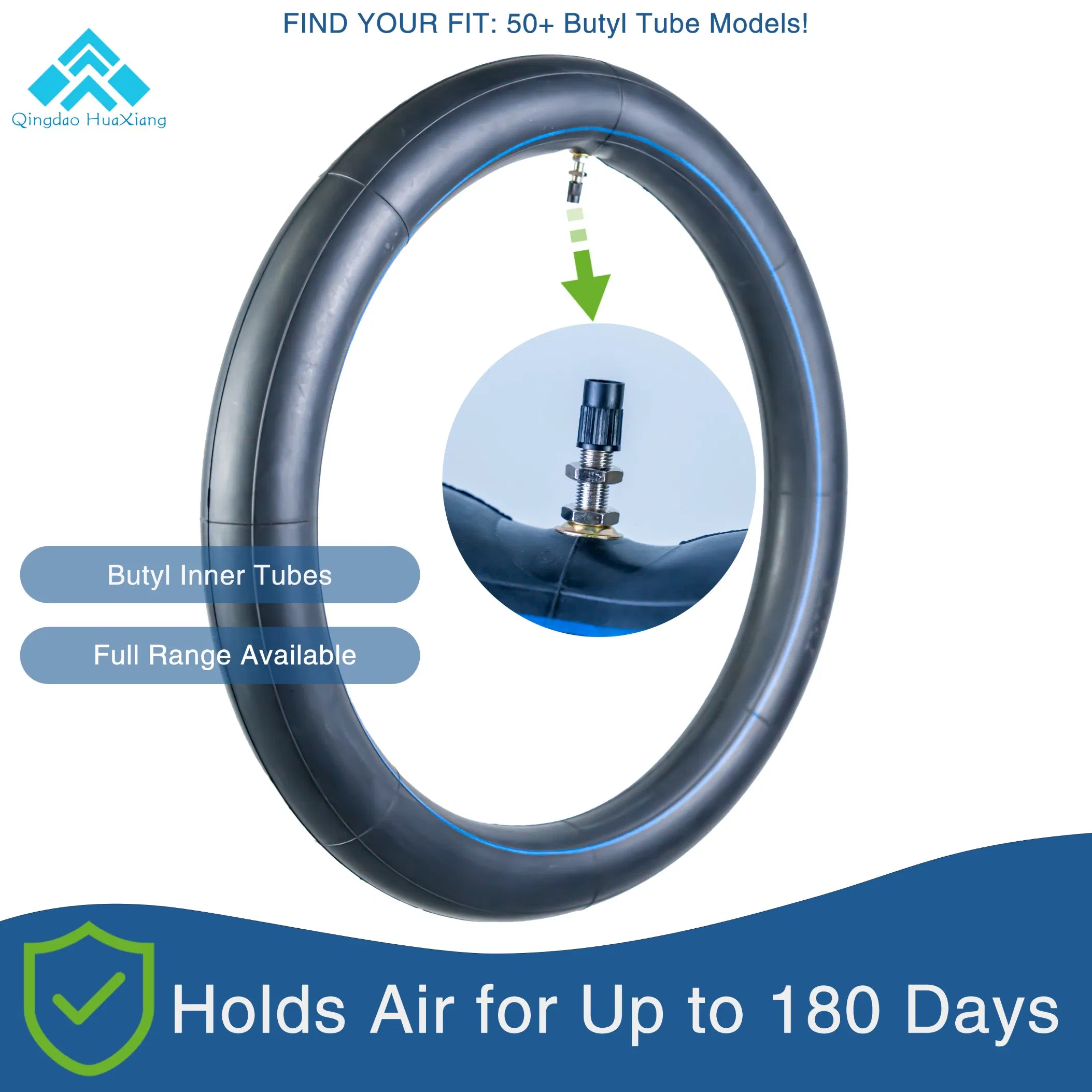 Butyl Motorcycle Tire Inner Tube Dealer (3.00-18/3.00-17/2.50-17/2.50-18/4.10-18) -Motorcycle Spare Parts/Accessories