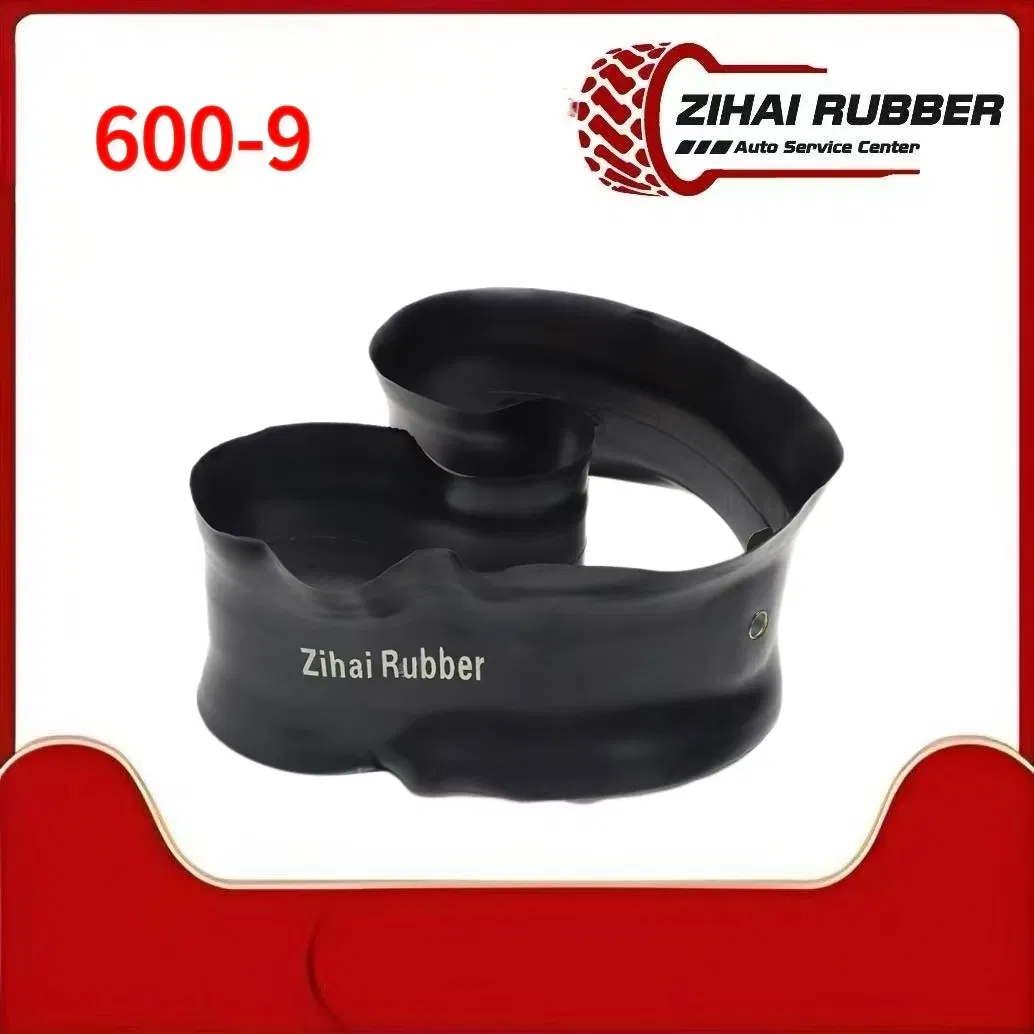 China Qingdao Manufacturer Truck Bus Tubeflap TBR Tractor Tireflap Protect 600-9 Rim Strip Rubber Tube Flap