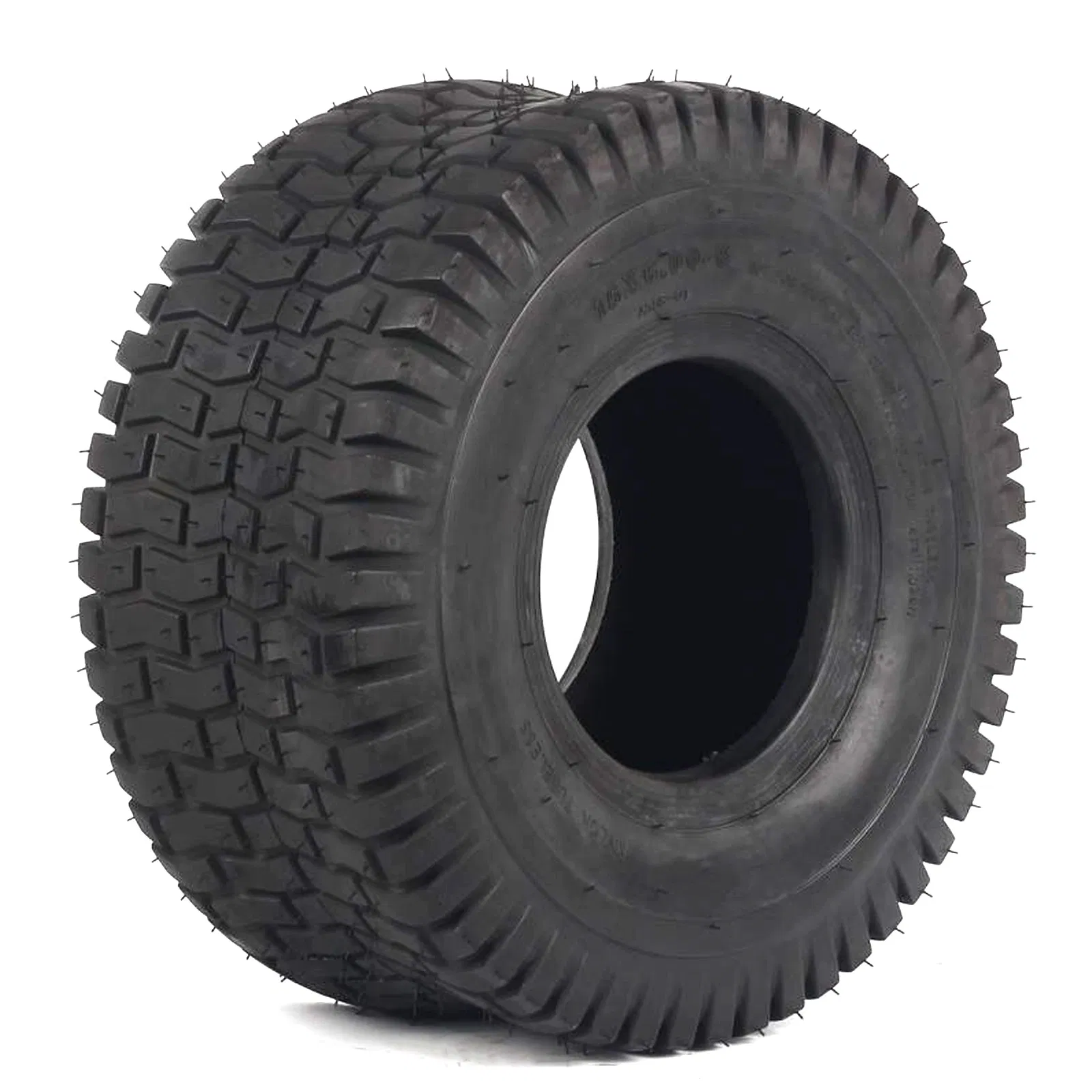 15X6.00-6 Riding Lawn Mower Tire, Tubeless Lawn Mower Tire, Turf Saver Tread, 4pr