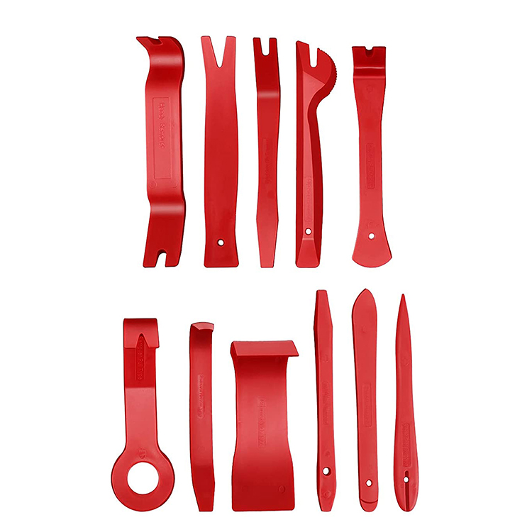 19-Piece PP Nylon Car Interior Disassembly Kit for Radio, Door Panel, and Dashboard Repair