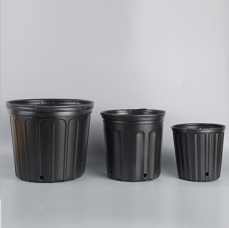 Прочные квадратные детские горшки из полиэтилена HDPE в стиле кантри для растений и рассады