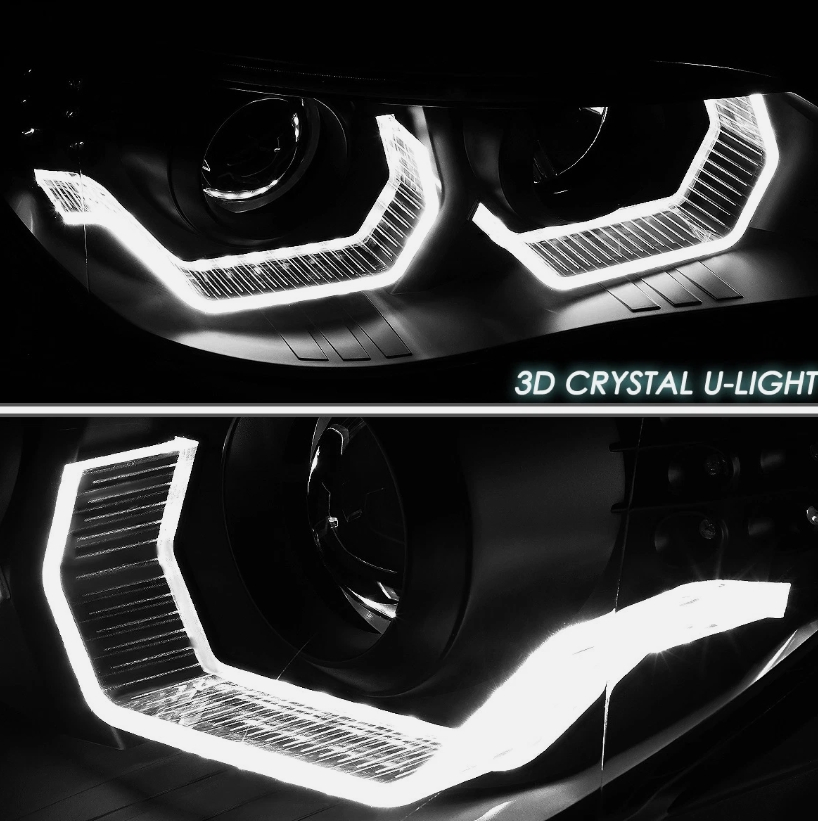 Передние фары LED для BMW E60 5-Series, левая и правая