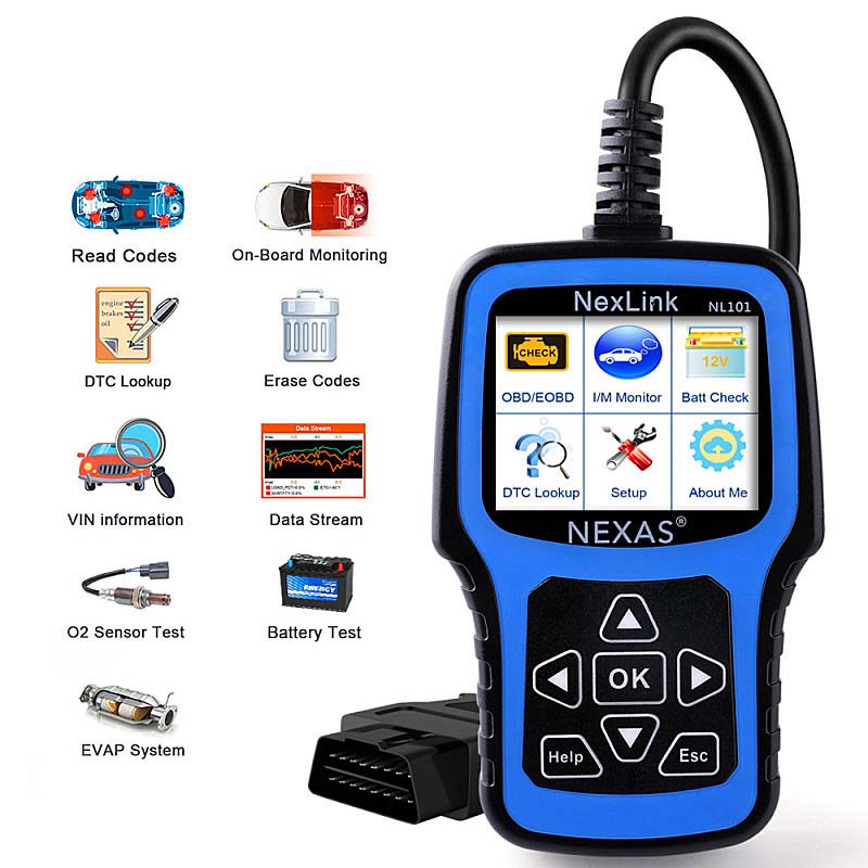 Универсальный автомобильный сканер OBD II