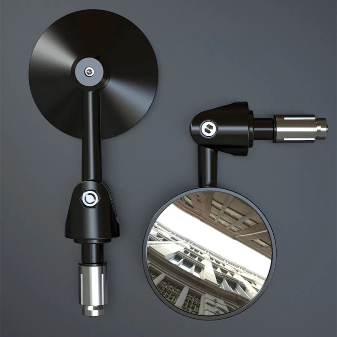 Modified Aluminum Handhandle Rearview Mirror