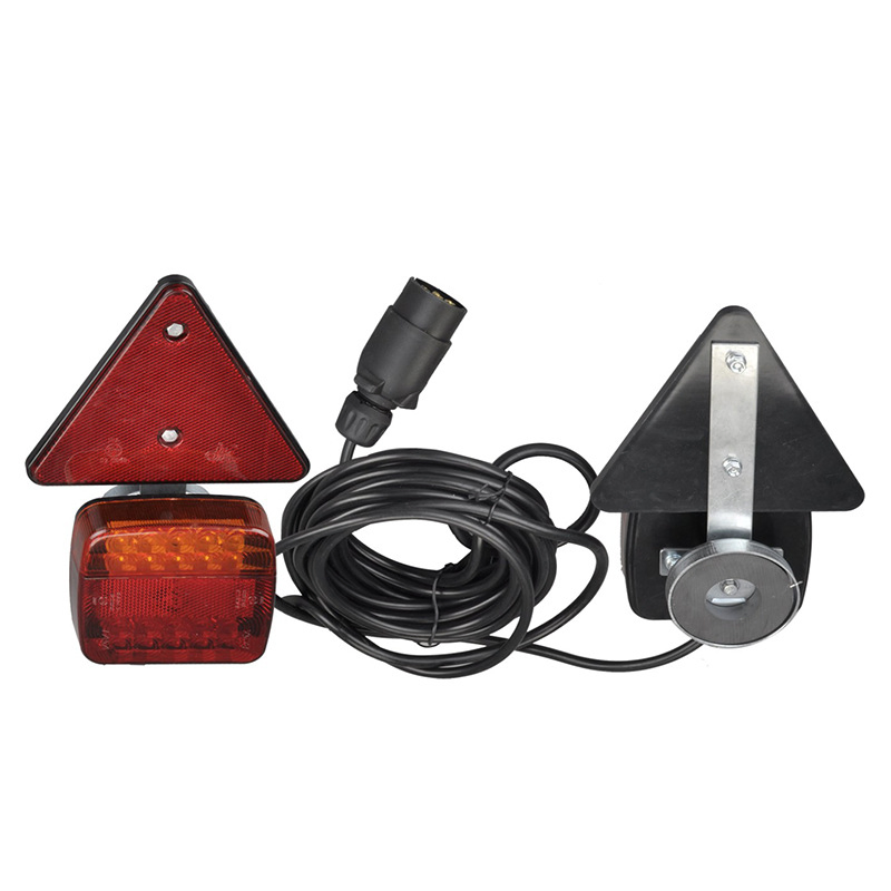Trailer Lights LED Rear Tail Lamp Trailer Lighting Kits Cable with Magnets Reflectors