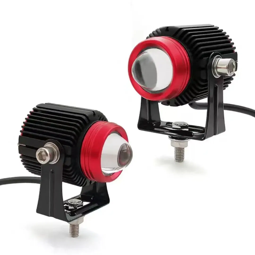 Двухцветная светодиодная фара для мотоцикла