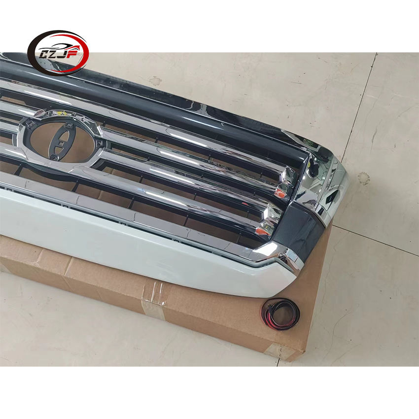 Czjf Car Bumper Front Grille for Toyota Sequoia 2008 2009 2010 2011 2012 2013 2014 2015 2016 2017 2018 2019 2020 Body Kit Parts