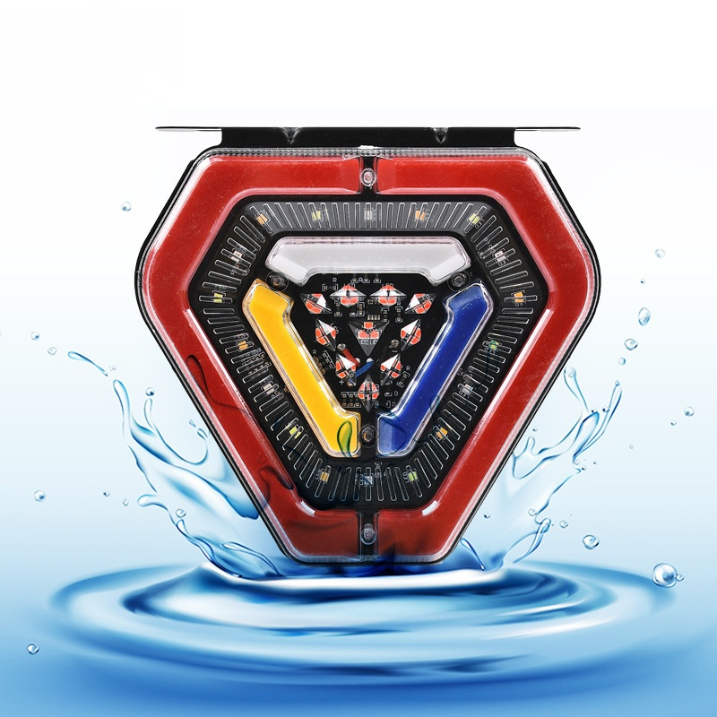 Стробо-фонарь 7-цветный противотуманный для грузовиков