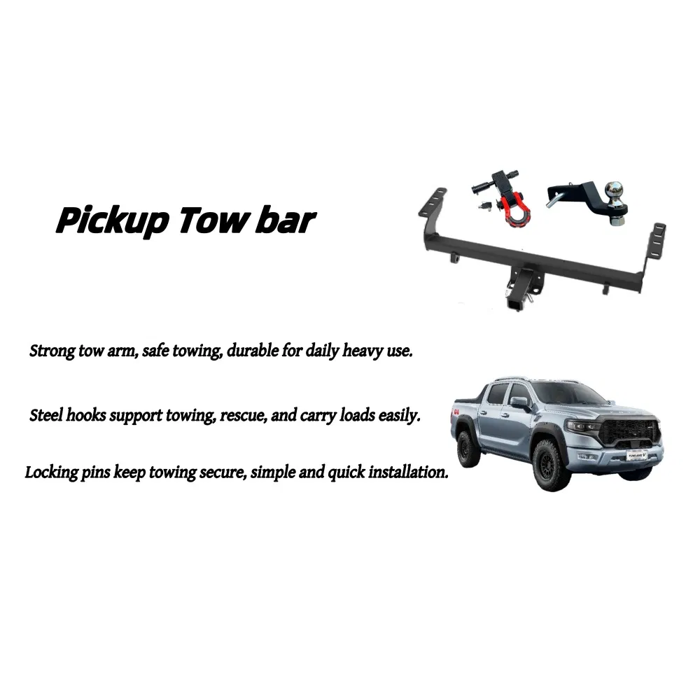 Universal Tow Bar Strong Hitch for Pickup Truck Trailer