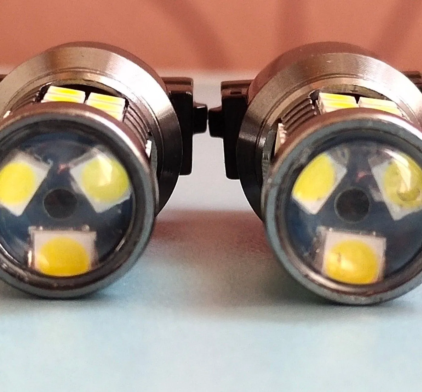 Светодиодная лампа 3157 для авто и мотоцикла, 5W/6W