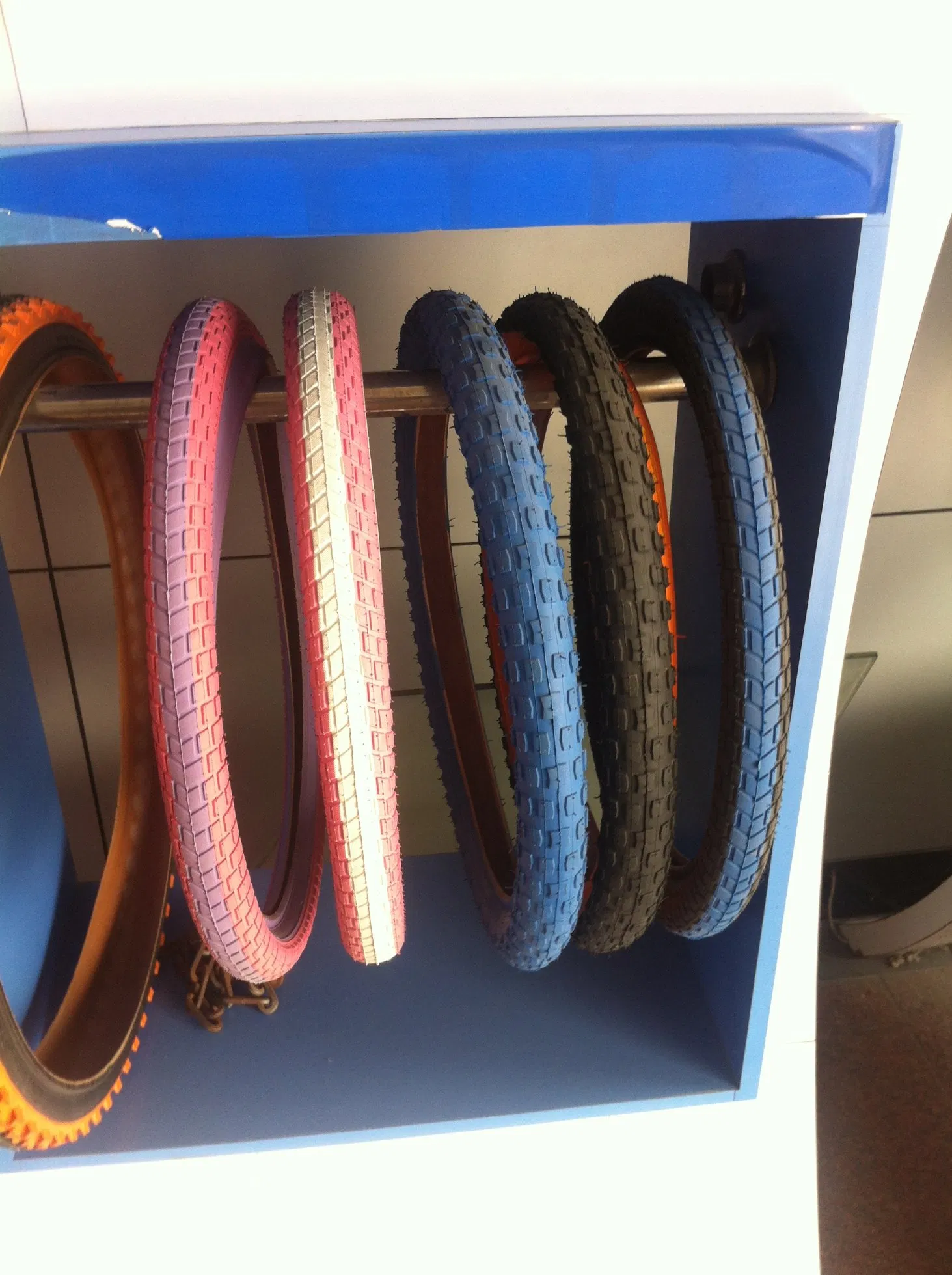 Детская велопокрышка 12-20 дюймов, цветная, экологичная