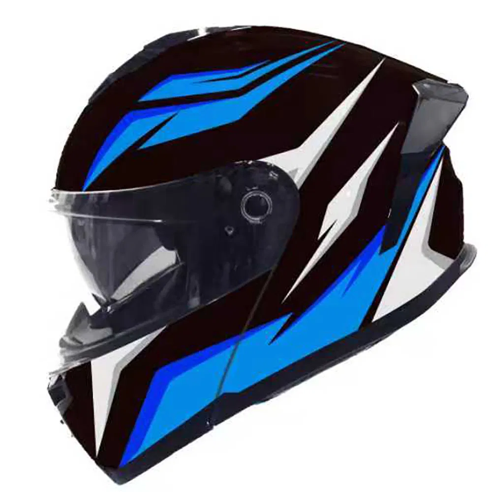 Мотошлем модульный с двойным козырьком, сертификат DOT