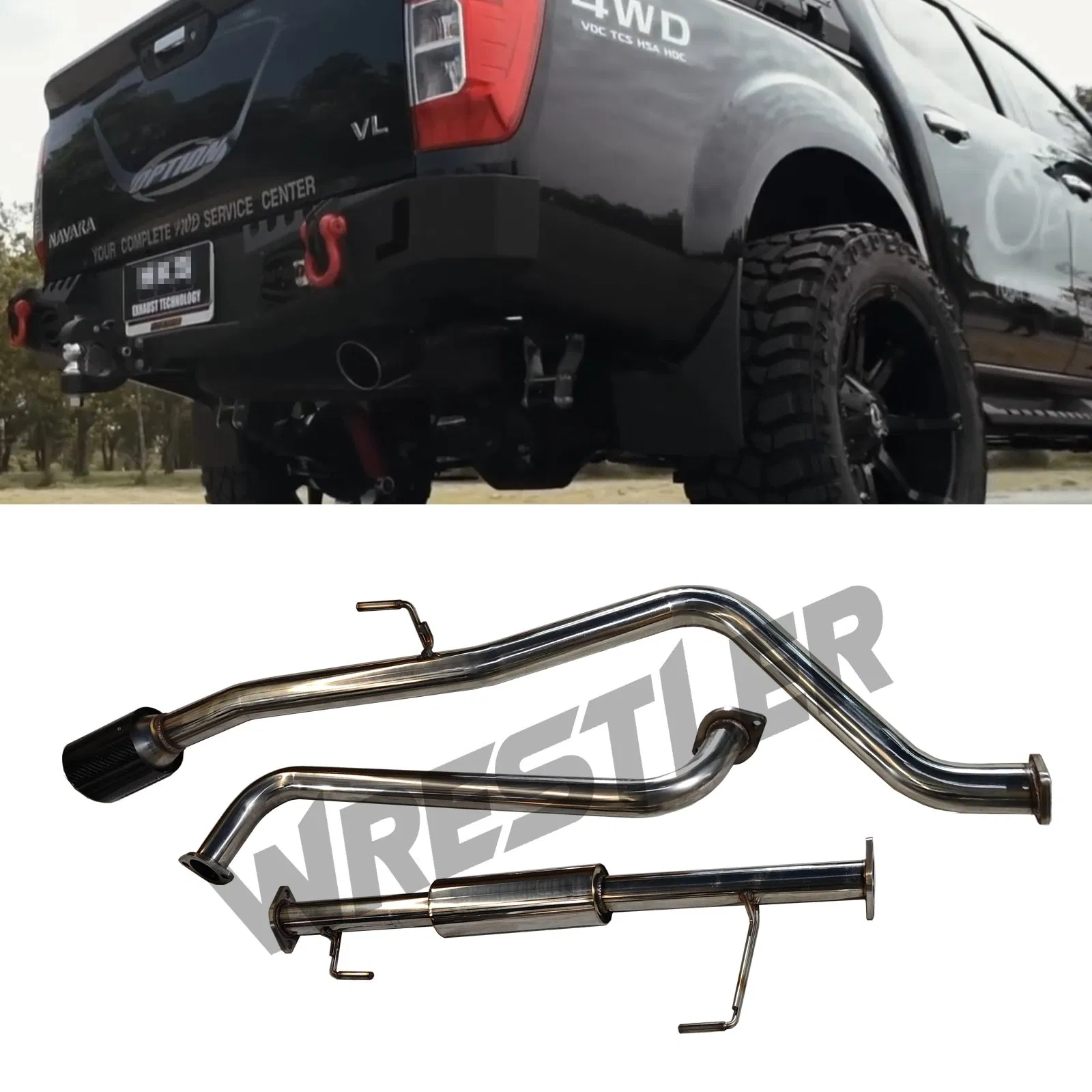 Глушитель Legamax Catback для Nissan Navara NP300 2015-2020