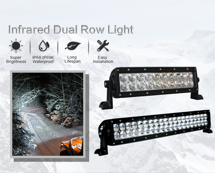 Инфракрасная светодиодная лампа Aurora 10 дюймов 940нм