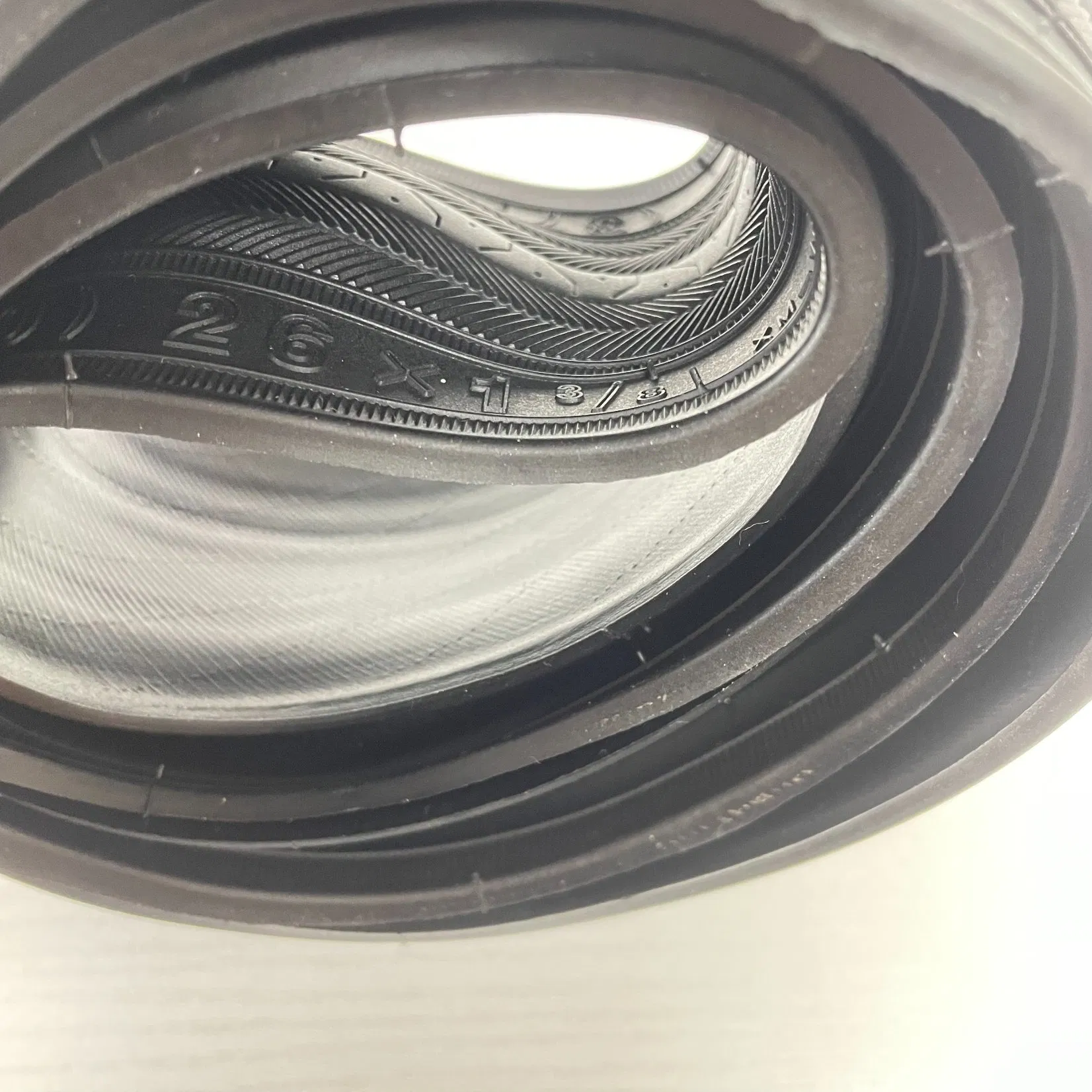 Велосипедная покрышка 26x1 3/8, складная, черная