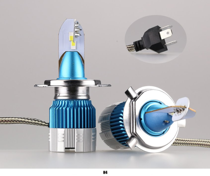 Светодиодная лампа Mi2 H7 H11 H4 48W для авто