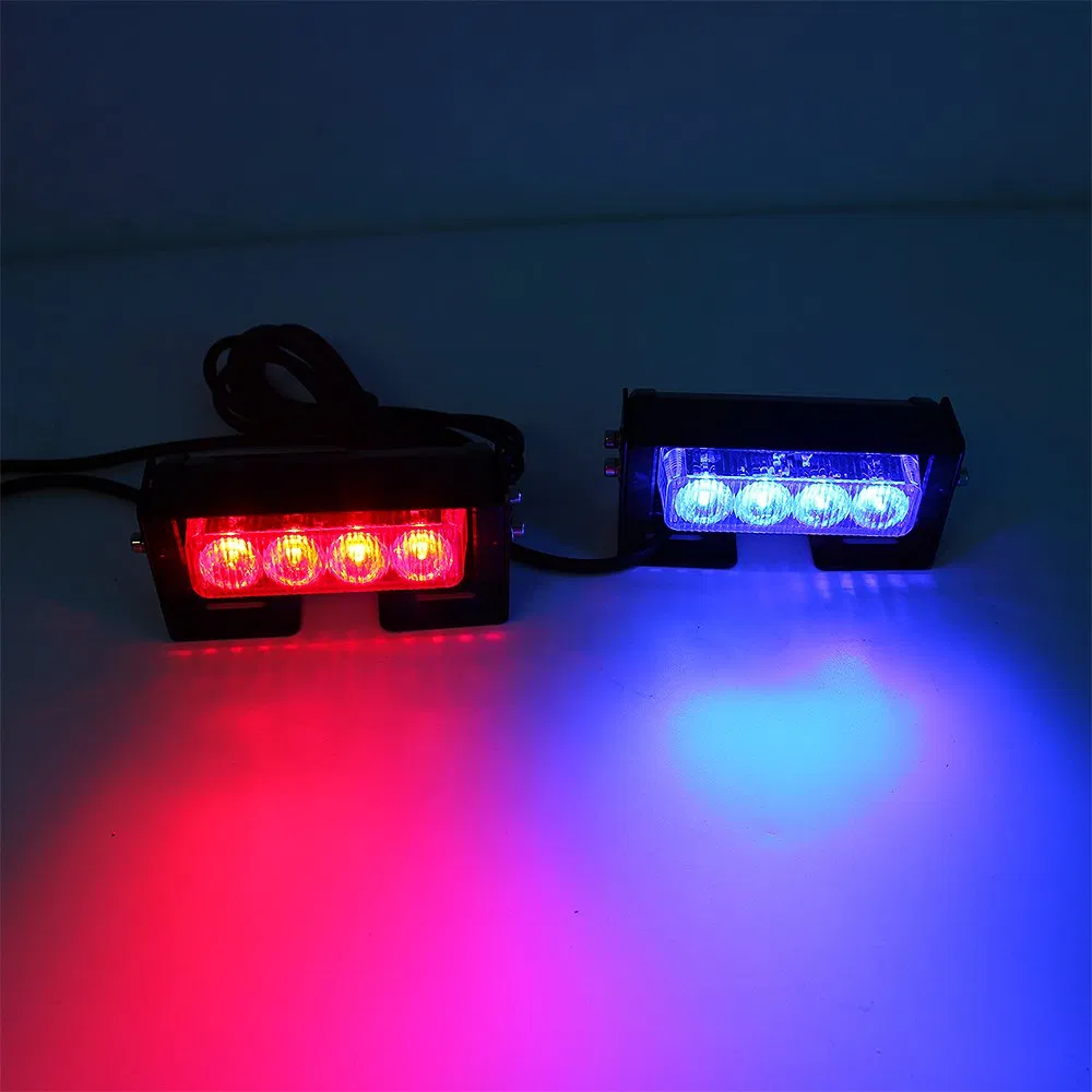 Haibang R/B LED Car Warning Lights Grille Lighthead