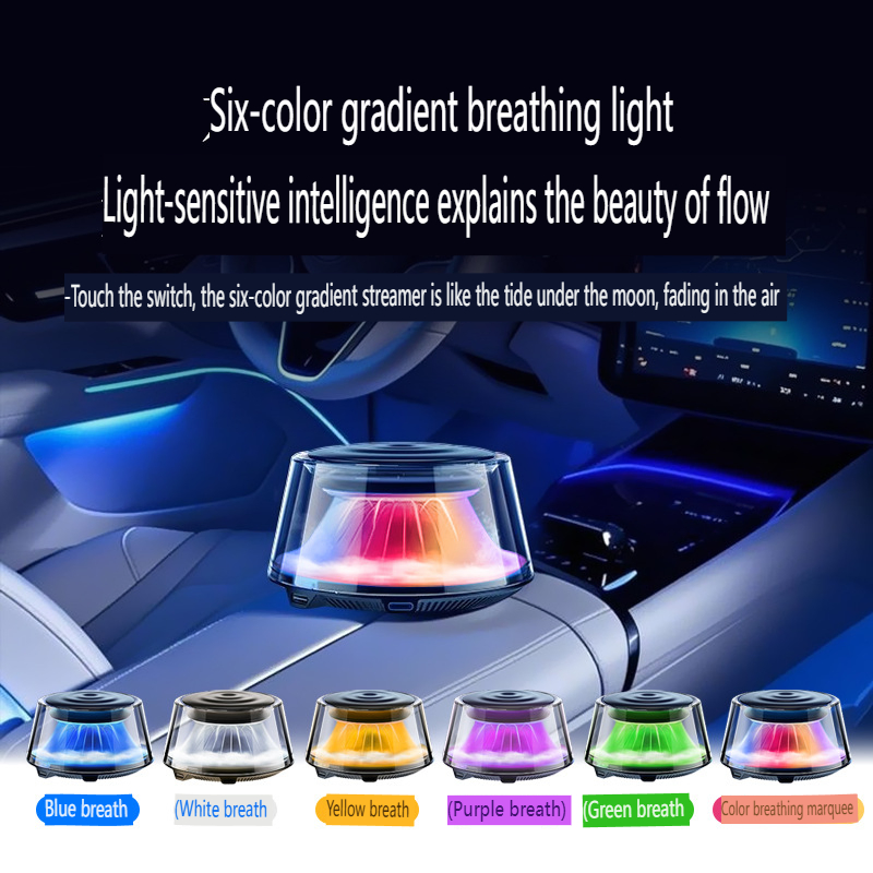 Умный автомобильный ароматизатор с диффузором и океанским ароматом