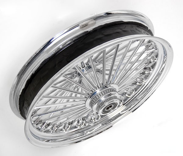 Колесо мотоциклетное 21x3.5 с усиленными спицами 9мм