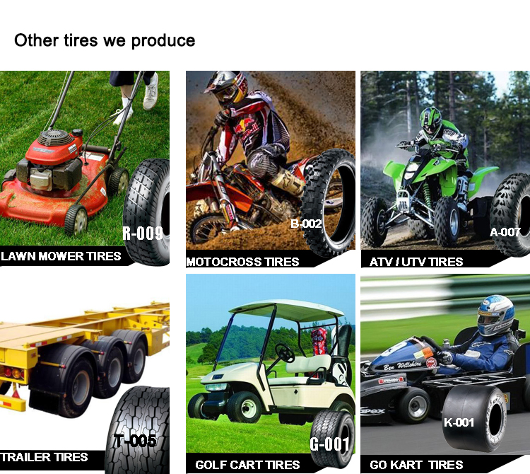 Шина бескамерная 120/90-10 для мототехники