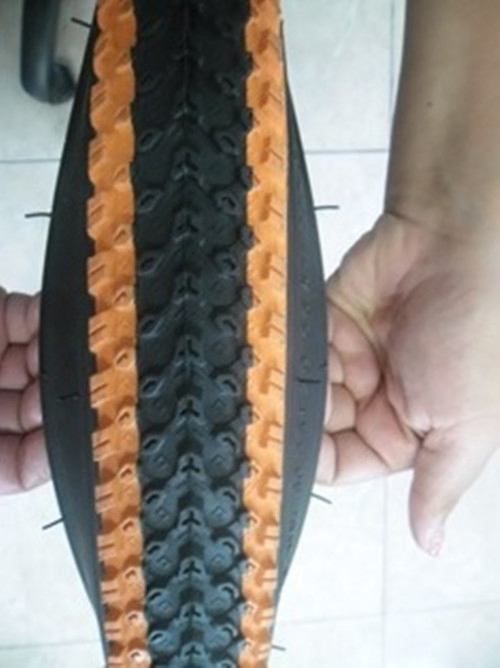 Велосипедная покрышка с белой полосой 20-26 дюймов