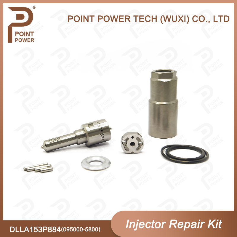 Repair Kits, with Nozzle#Dlla153p884, for Injector# 095000-5800, for FIAT / Ford / Peugeot