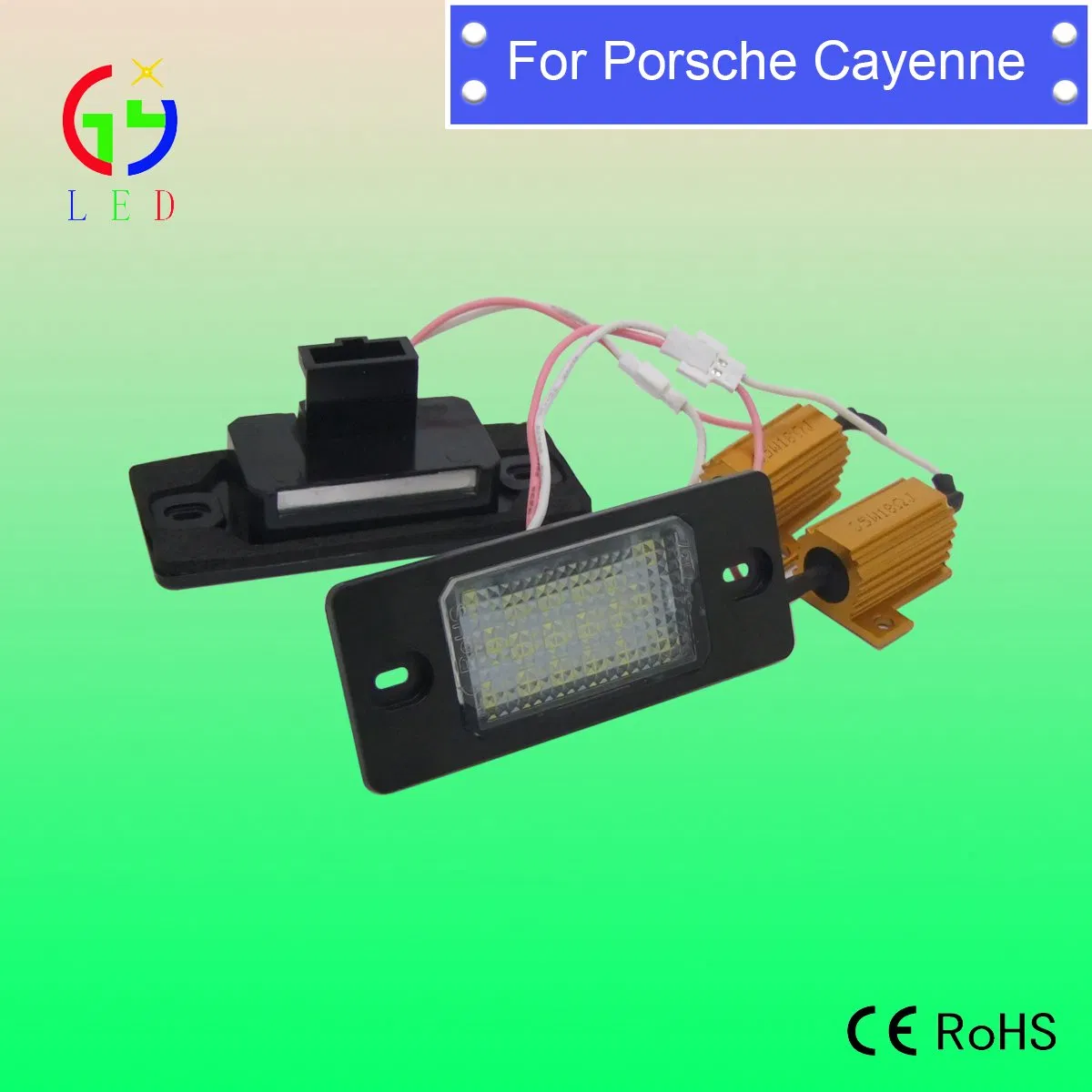 LED-лампы для номерного знака Porsche Cayenne без ошибок