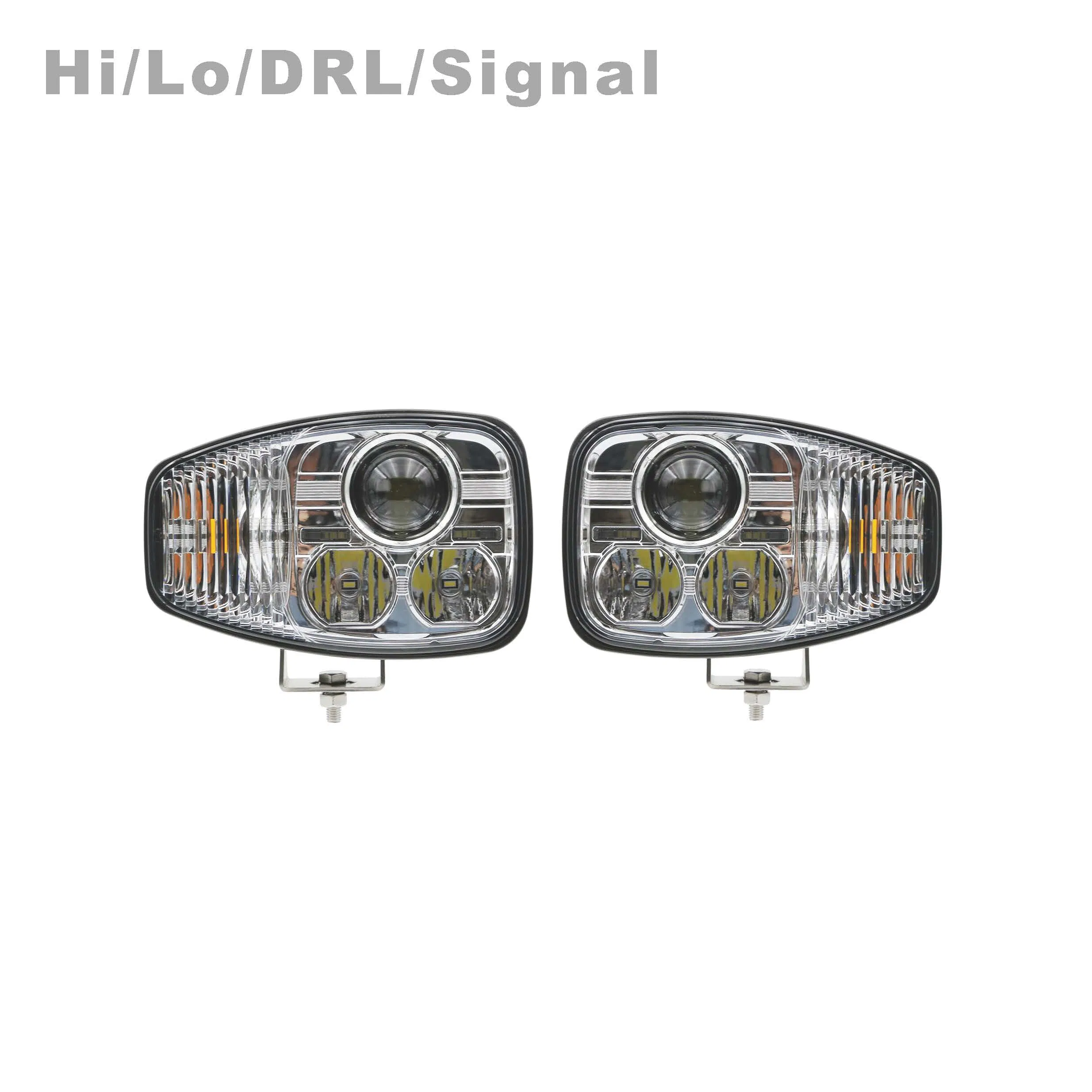 Foke CE RoHS High Low DRL 12V 24V Combination LED Headlight