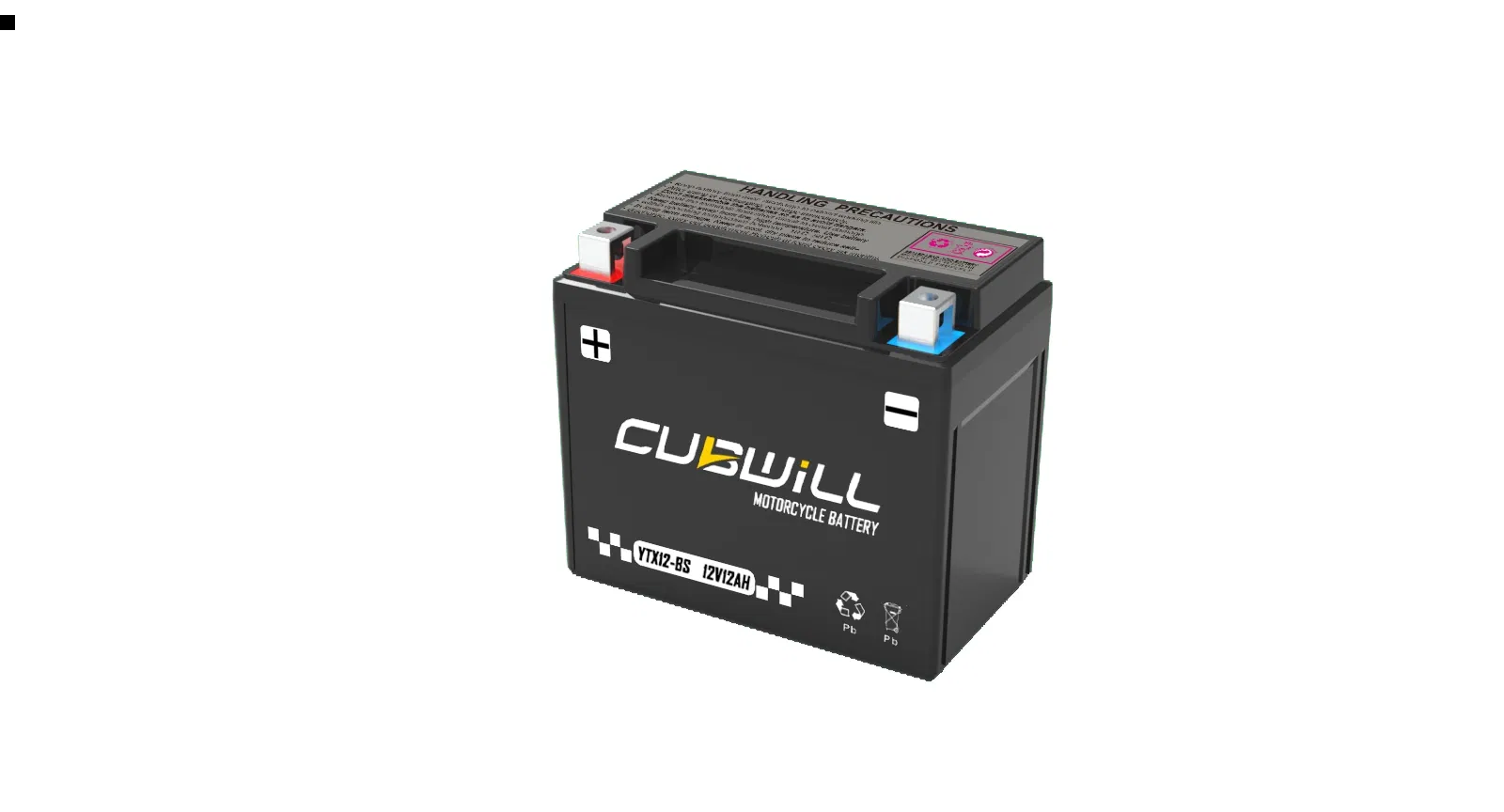 Аккумуляторная батарея YTX12-BS 12V 12Ah для мотоцикла