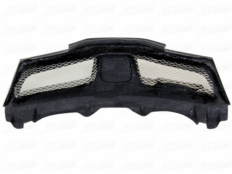 Mugen Style Carbon Fiber Front Grille for 2006-2010 Honda Civic Fn2 Type-R