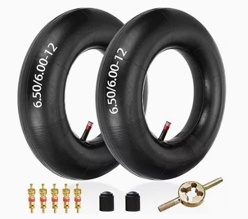 Heavy Duty Tire Inner Tube 650/600-12 6.00-12 6.50-12inner Tubes with Tr13 Straight Stem Replacement for Farm Implement Tractor Tires