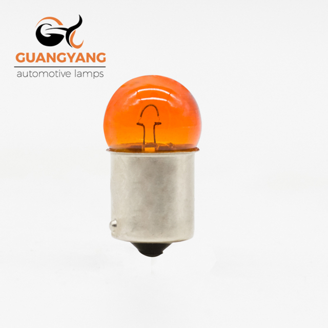 Галогенная лампа G18 24V 10W Amber для авто