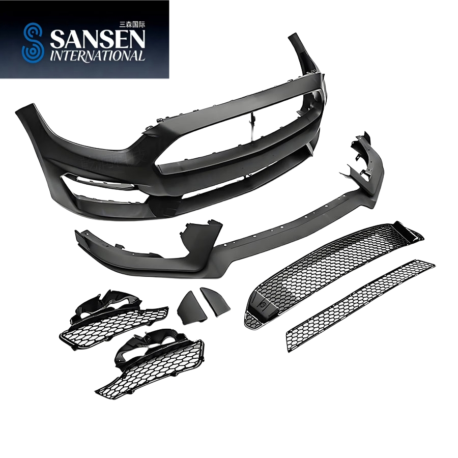 Professional Car Bumper Solution: Complete Front/Rear Bumper Replacement Set - Includes Plastic Bumper Cover (Primed or Painted) & Reinforcement Bar, OE Style W