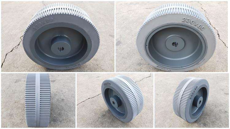 Hot Sale Scissor Lifts 8 Solid Wheel Tyre 15X5 for Haulotte