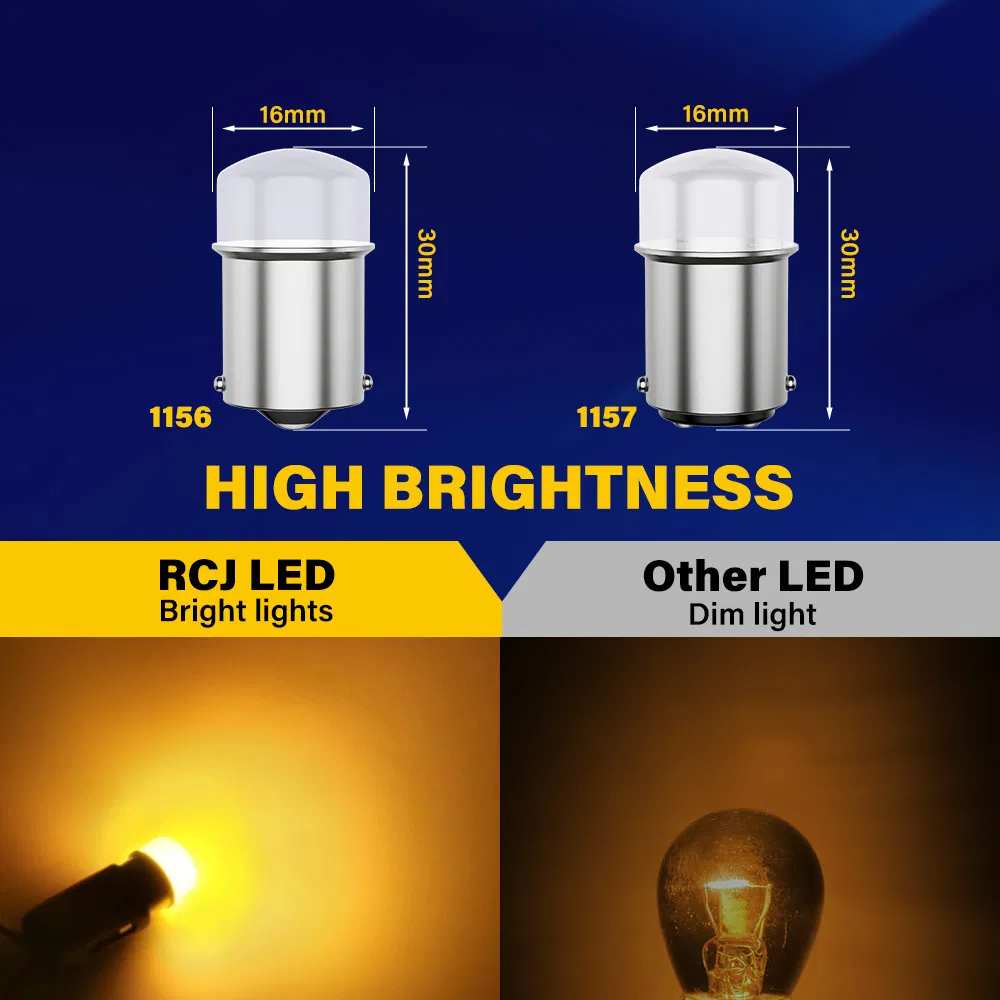 Светодиодная лампа BKR 1157 9SMD для поворотников