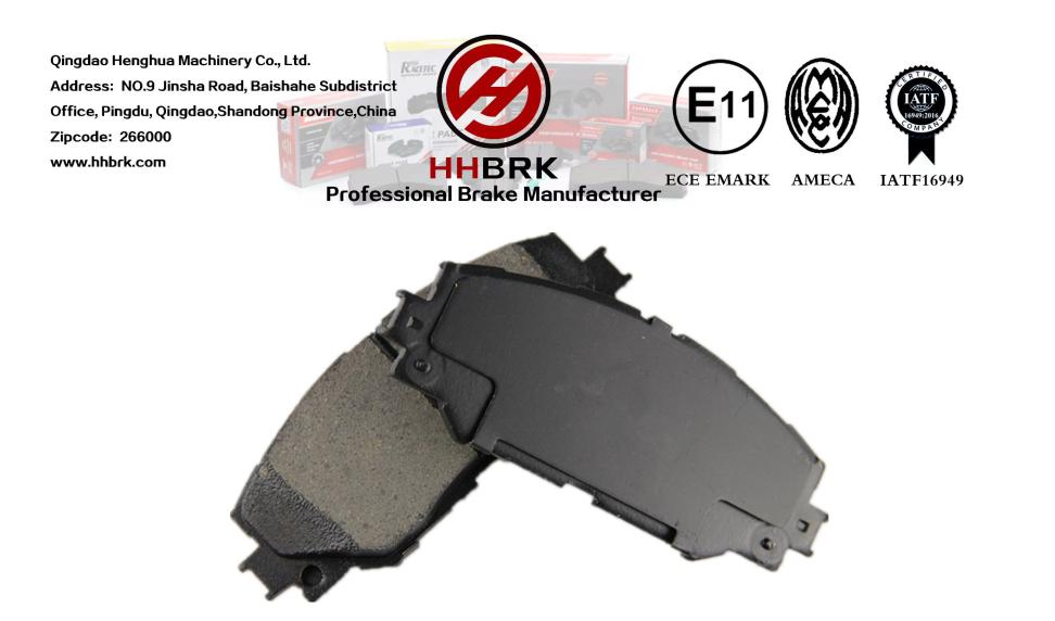 D1210 Carbon Fiber Ceramic Brake Pads, High Performance of High Quality Brake Pads