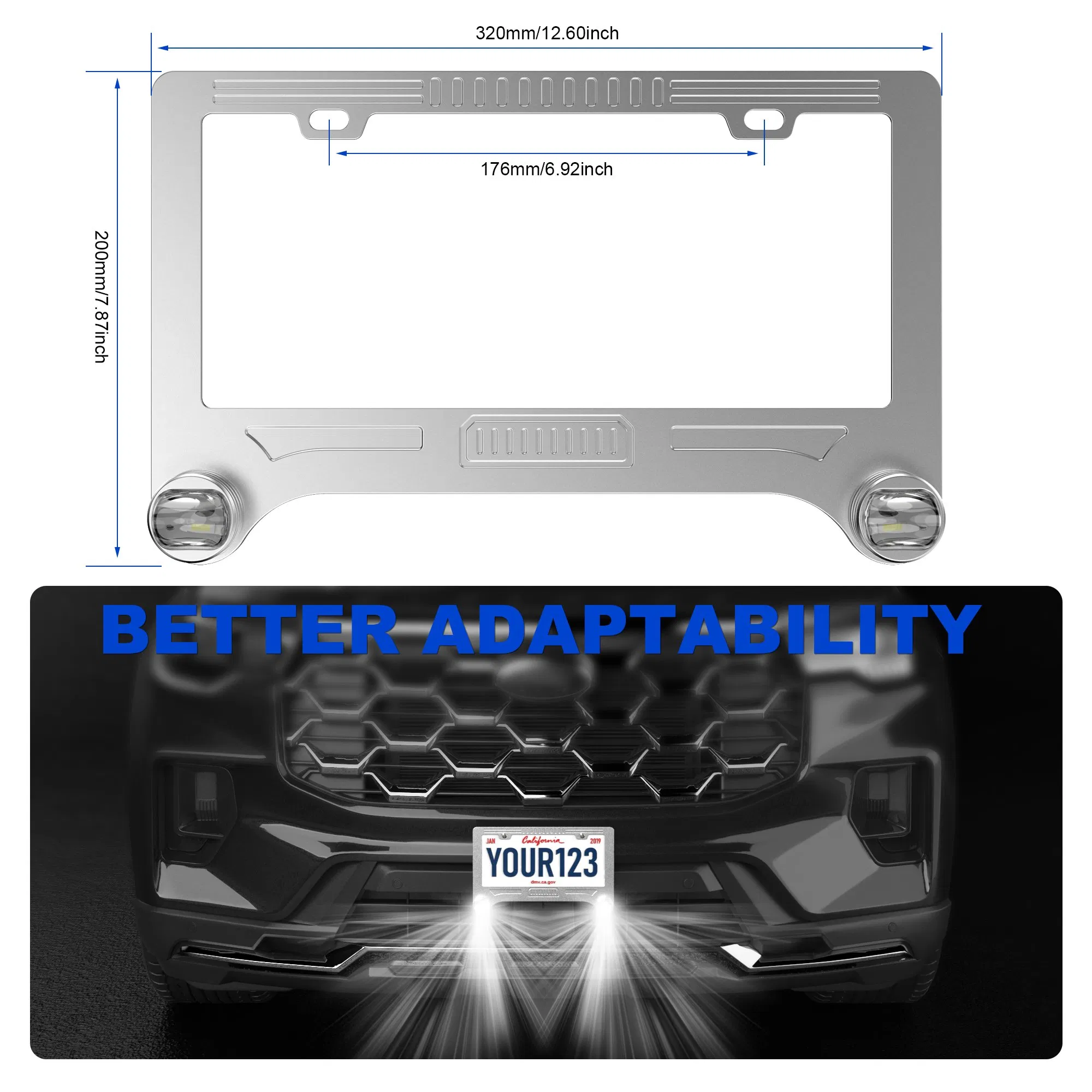 Противотуманная фара Raych 18W с функцией плавления снега