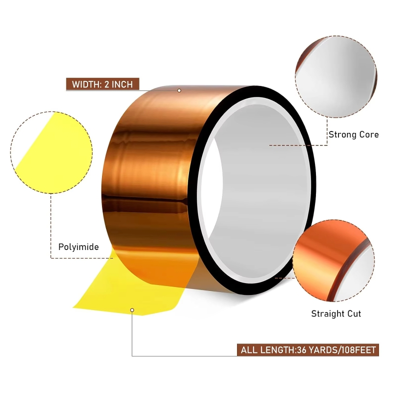 Versatile Kapton Tape for Durable Automotive Electrical Insulation Pet Film