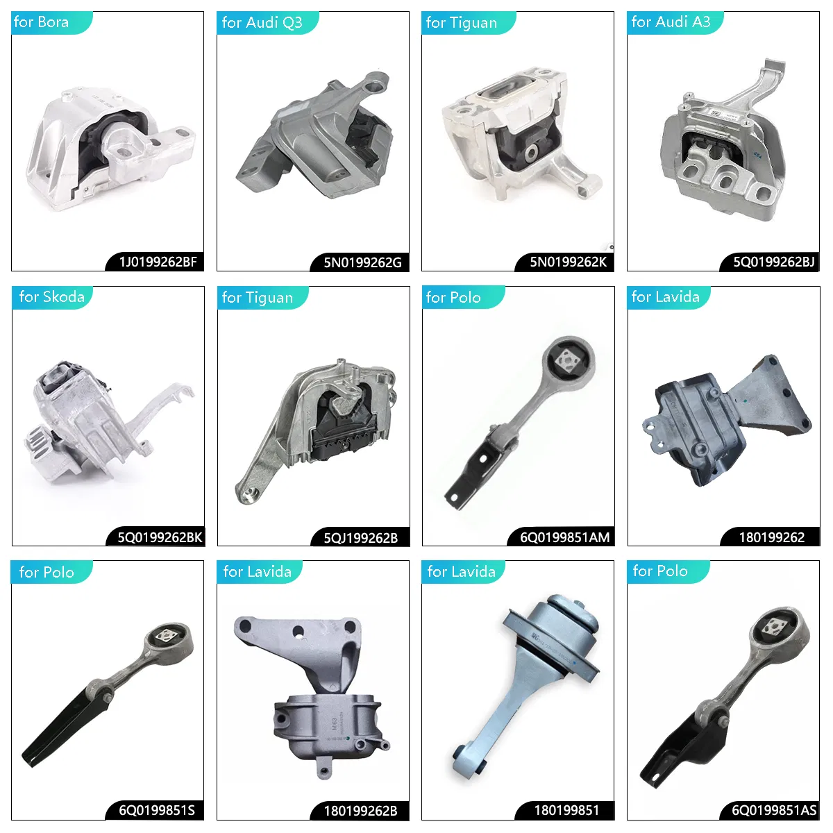 Опора двигателя Shungtak для Mercedes-Benz, BMW, VW, Audi, Porsche