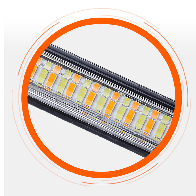 Двухцветные светодиодные ходовые огни и поворотники для авто