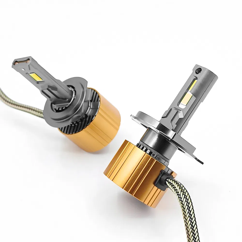 Двухцветная светодиодная лампа H7 H11 H4 для авто