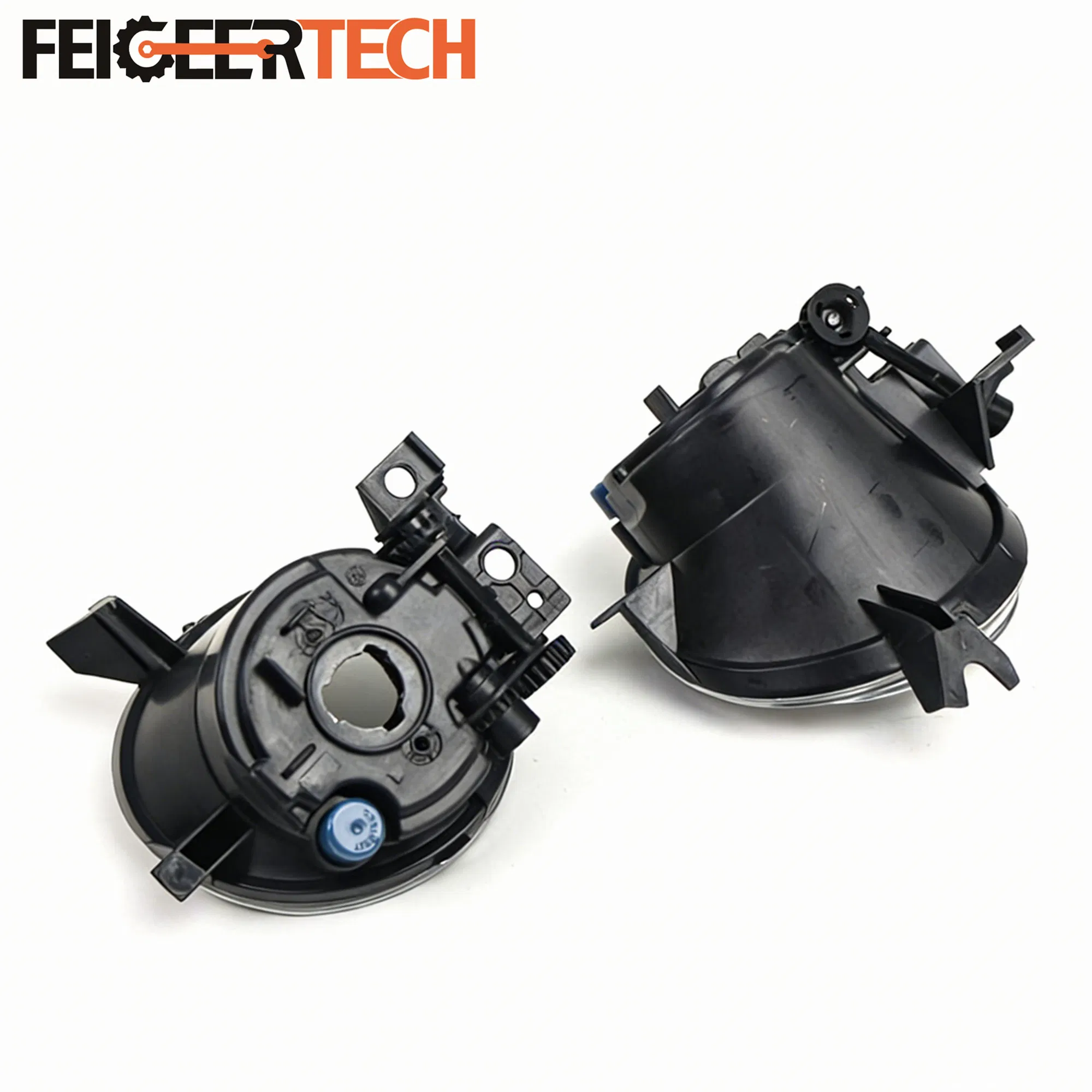 Противотуманные фары Volkswagen Touareg 2003-2010, черные