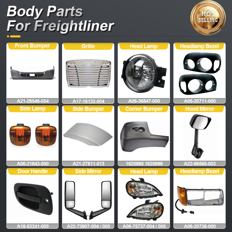 PERFECTRAIL Auto Heavy Duty Spare Parts for Freightliner Columbia Cascadia Century Coronado Argosy FLD Sprinter American Trucks