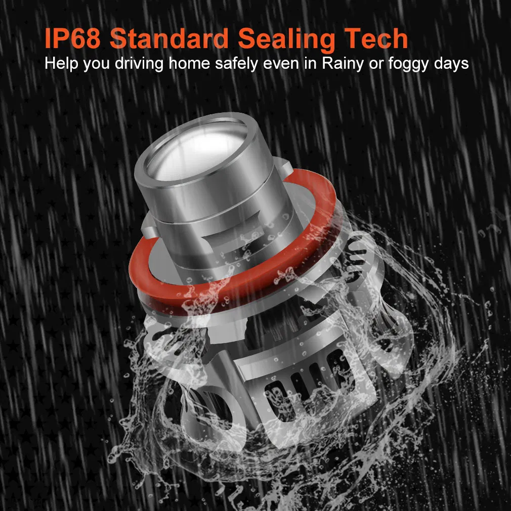 Светодиодные противотуманные фары Mini Laser H11 H8 9005 9006